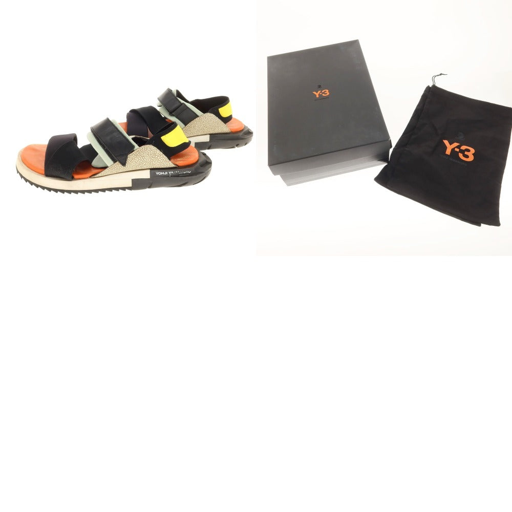 【中古】ワイスリー Y-3 KAOHE SANDAL サンダル ブラック系【 9D 】【 状態ランクC 】【 メンズ 】