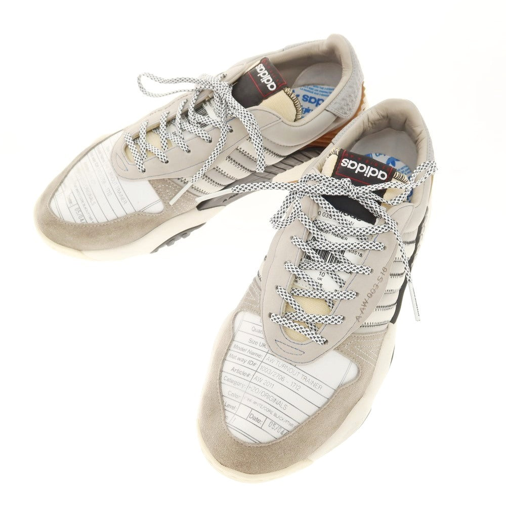 【中古】アレキサンダーワン Alexander Wang × adidas Turnout Trainer スニーカー グレー【 28.5cm 】【 状態ランクB 】【 メンズ 】