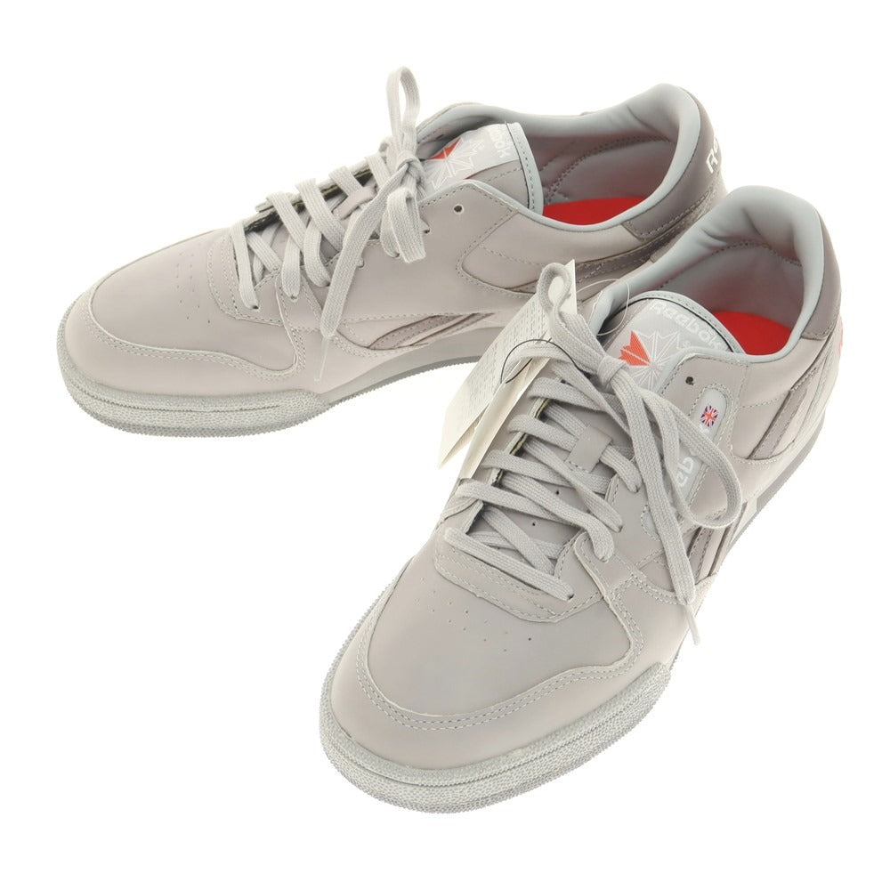 【中古】【未使用】ゴーシャラブチンスキー Gosha Rubchinskiy × REEBOK PHASE 1 PRO G レザー スニーカー グレー【 10 1/2 】【 状態ランクS 】【 メンズ 】