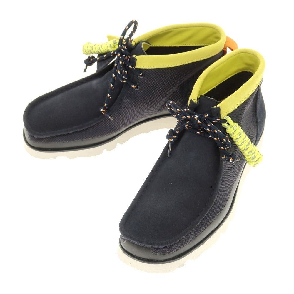 【中古】【未使用】クラークス Clarks Wallabee 2.0 GTX ゴアテックス ワラビーブーツ ダークネイビー【 UK9 】【 状態ランクS 】【 メンズ 】