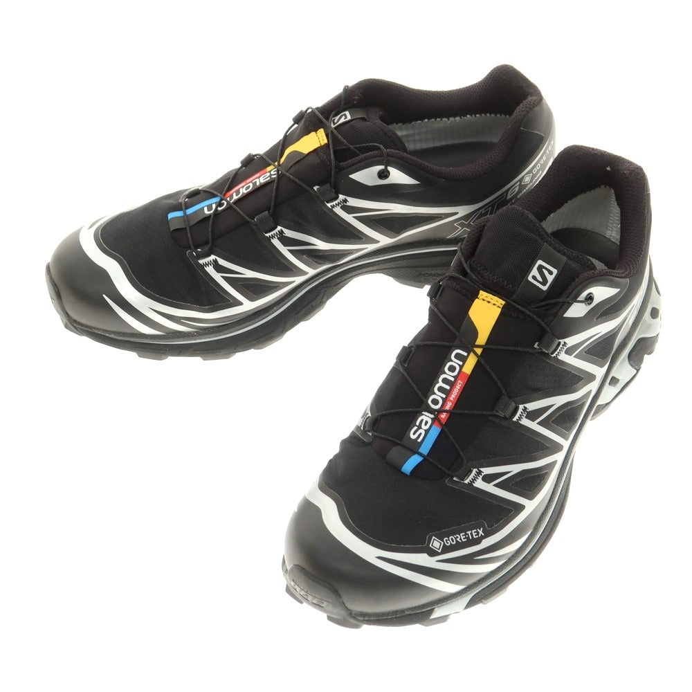 【中古】サロモン SALOMON XT-6 GTX スニーカー ブラック【 29cm 】【 状態ランクB 】【 メンズ 】