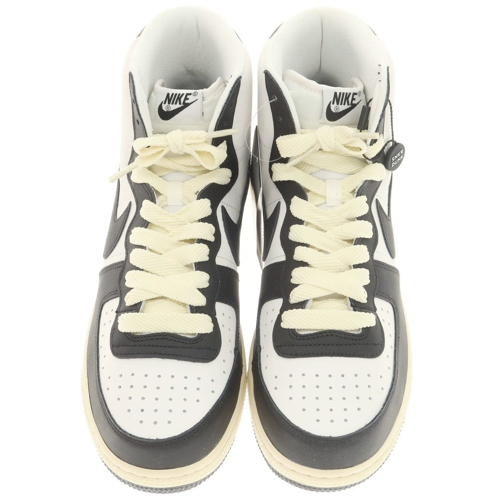 【中古】【未使用】ナイキ NIKE TERMINATOR HIGH PREMIUM パンダ ターミネーター スニーカー ホワイトxブラック【 29cm 】【 状態ランクS 】【 メンズ 】