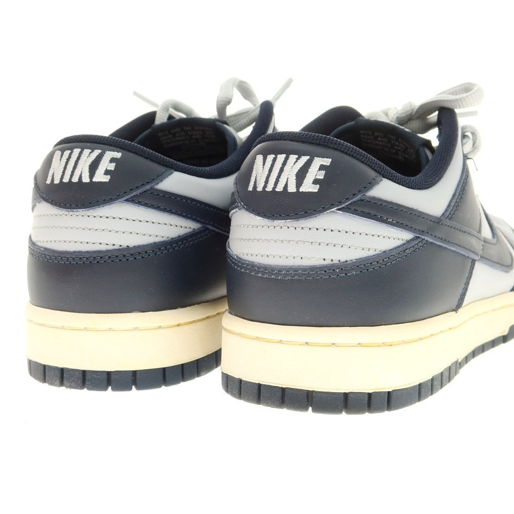 【中古】ナイキ NIKE DUNK LOW RETRO ダンクロー スニーカー グレーxネイビー【 29cm 】【 状態ランクB 】【 メンズ 】