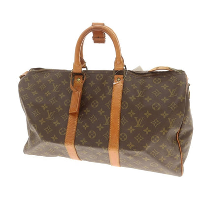 【中古】ルイ ヴィトン LOUIS VUITTON モノグラム キーポル 45 ボストンバッグ ブラウン【 状態ランクD 】【 メンズ 】