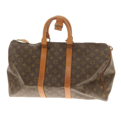 【中古】ルイ ヴィトン LOUIS VUITTON モノグラム キーポル 45 ボストンバッグ ブラウン【 状態ランクD 】【 メンズ 】