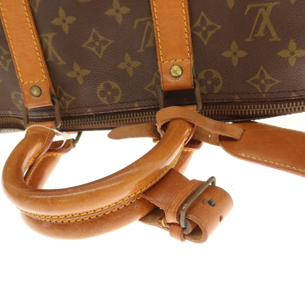 【中古】ルイ ヴィトン LOUIS VUITTON モノグラム キーポル 45 ボストンバッグ ブラウン【 状態ランクD 】【 メンズ 】