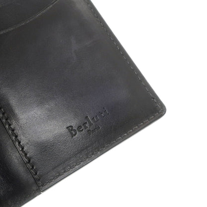 【中古】ベルルッティ Berluti カリグラフィ セコイヤ 札入れ 長財布 ネイビー系【 状態ランクB 】【 メンズ 】