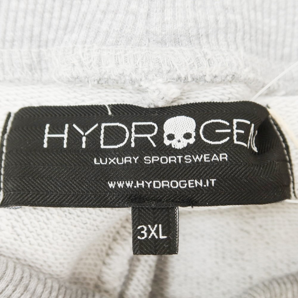 【中古】【未使用】ハイドロゲン HYDROGEN コットン スウェットパンツ ライトグレー【サイズ3XL】【GRY】【S/S/A/W】【状態ランクS】【メンズ】