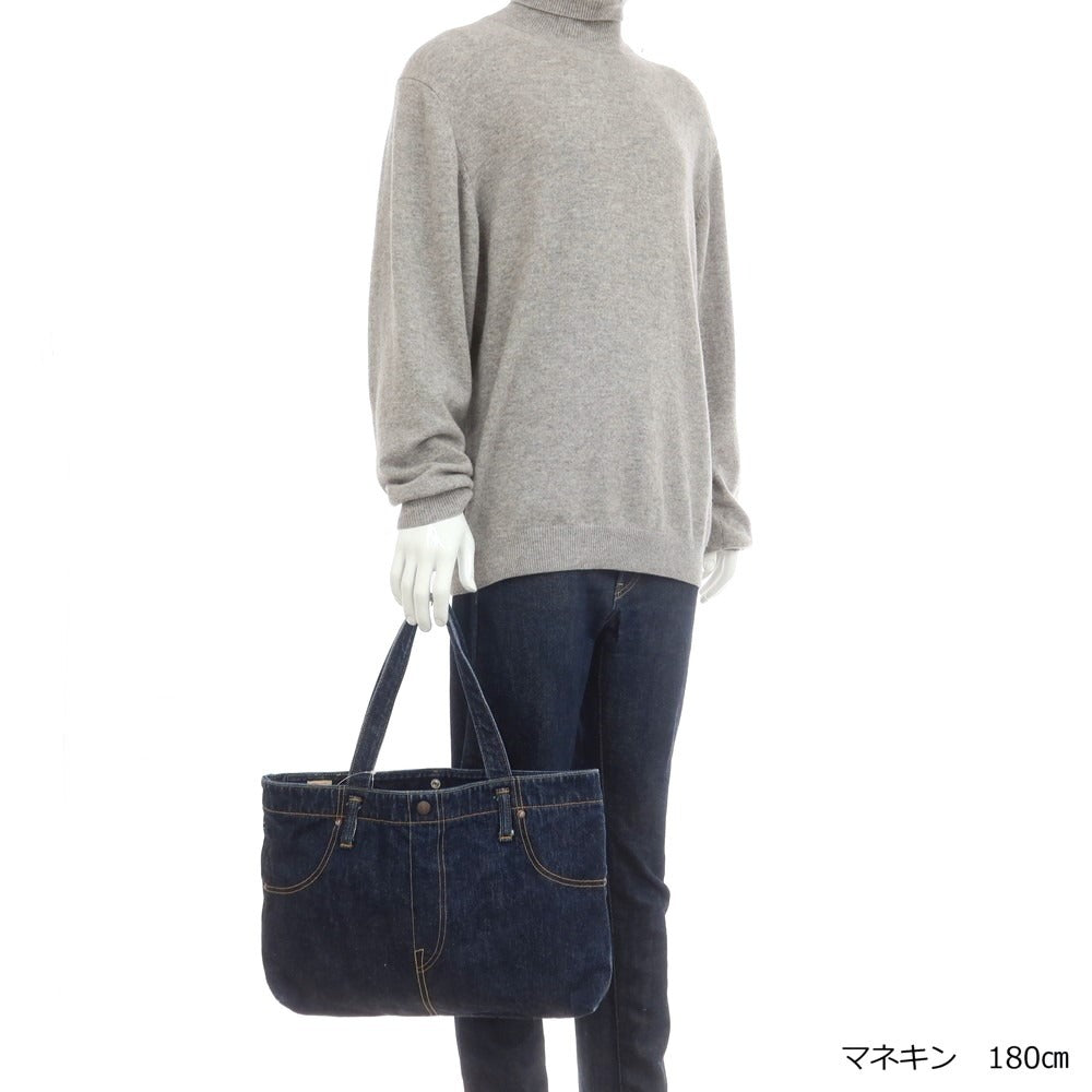 【中古】モモタロウ ジーンズ MOMOTARO JEANS デニム トートバッグ ネイビー【 状態ランクB 】【 メンズ 】