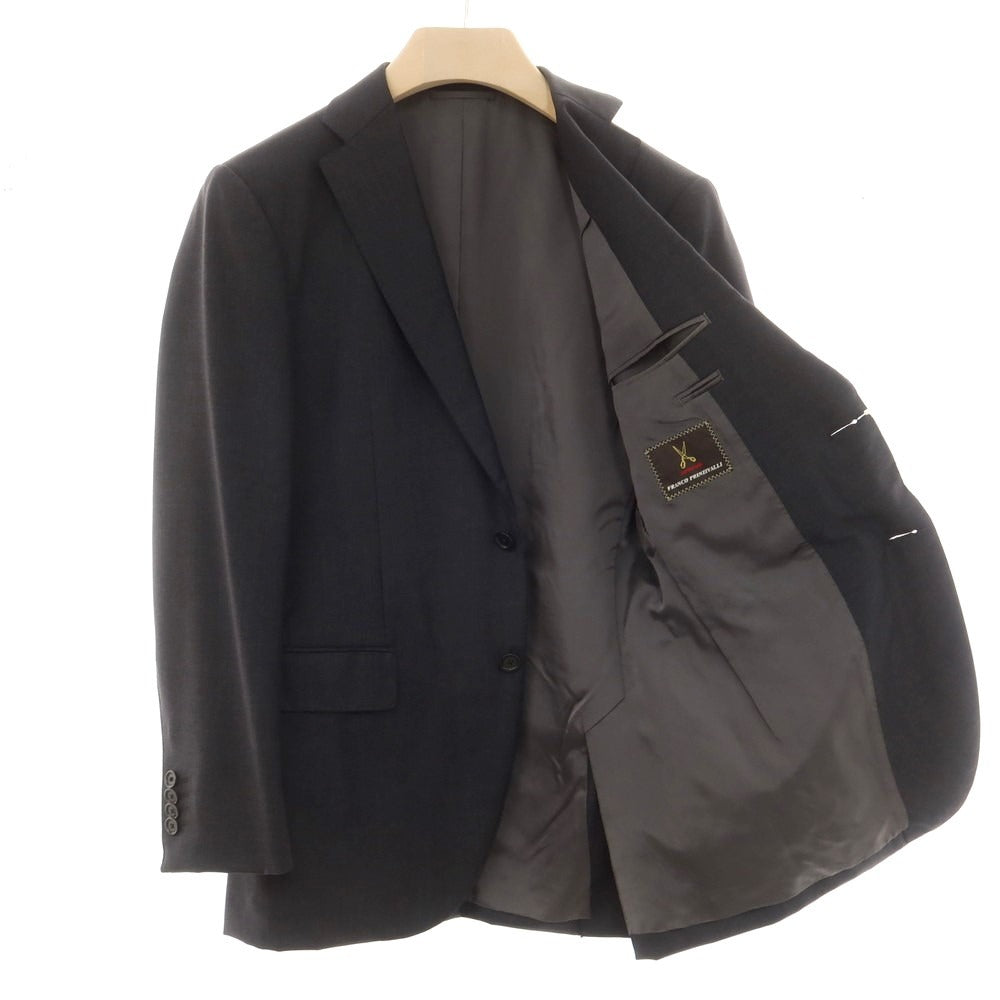 フランコプリンツェバァリ スーツ テーラードジャケット Zegna生地 グレー