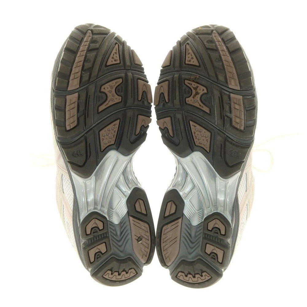 【中古】キス KITH × asics 2024年秋冬 GEL-NIMBUS 10.1 スニーカー ホワイトxシルバー系【 27cm 】【 状態ランクA 】【 メンズ 】