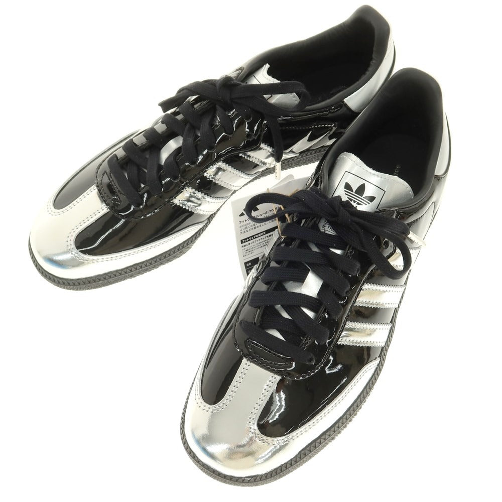 【中古】【未使用】アディダス adidas × atmos 2024年秋冬 samba スニーカー ブラックxシルバー【 27cm 】【 状態ランクS 】【 メンズ 】