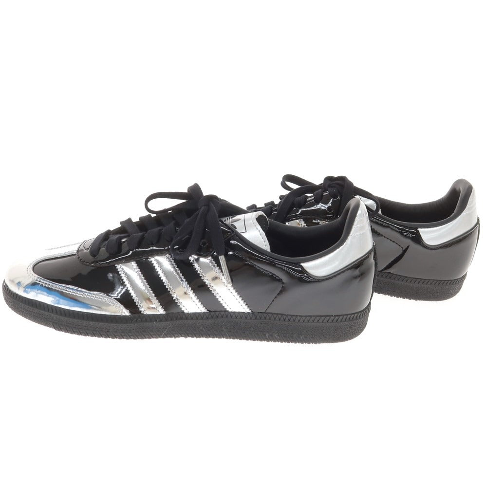 【中古】【未使用】アディダス adidas × atmos 2024年秋冬 samba スニーカー ブラックxシルバー【 27cm 】【 状態ランクS 】【 メンズ 】