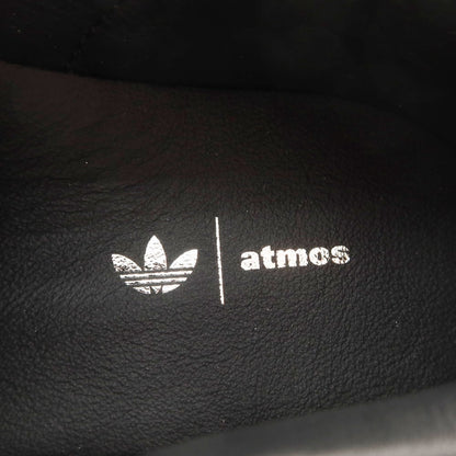 【中古】【未使用】アディダス adidas × atmos 2024年秋冬 samba スニーカー ブラックxシルバー【 27cm 】【 状態ランクS 】【 メンズ 】