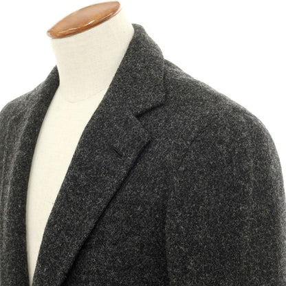 【中古】アンティカ サルトリア ディ アテッラ ナポリ Antica Sartoria Di Atella Napoli Harris Tweed テーラードジャケット ダークグレー【サイズ表記なし（46位)】【GRY】【A/W】【状態ランクD】【メンズ】
[APD]