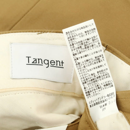 【中古】【未使用】タンジェント Tangent コットン チノパンツ ライトブラウン【 46 】【 状態ランクS 】【 メンズ 】