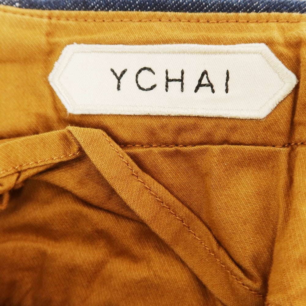 【中古】イカイ YCHAI ストレッチ コットン ジーンズ デニムパンツ ネイビー【サイズ33】【NVY】【S/S/A/W】【状態ランクB】【メンズ】