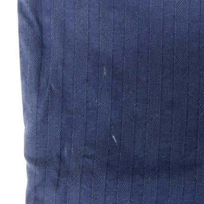 【中古】ホワイトサンド WHITE SAND ストレッチ コットン ストライプ イージーパンツ ネイビー【 50 】【 状態ランクC 】【 メンズ 】