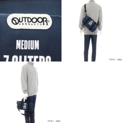 【中古】アウトドアプロダクツ OUTDOOR PRODUCTS CORDURA ナイロン ドラムバッグ ショルダーバッグ ネイビー【 状態ランクB 】【 メンズ 】