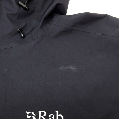 【中古】ラブ Rab ポリエステル ジップアップ マウンテンパーカー ブラック【 XL 】【 状態ランクB 】【 メンズ 】