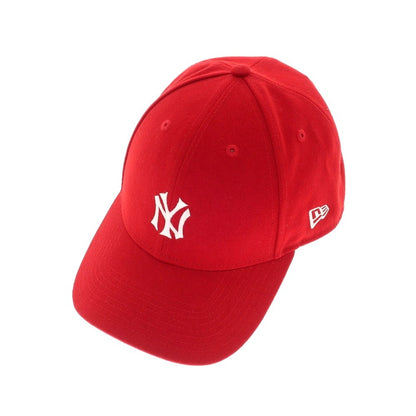 【中古】ニューエラ NEW ERA URBAN RESEARCH別注 ポリエステル 6パネル キャップ 帽子 レッド【RED】【S/S/A/W】【状態ランクA】【メンズ】