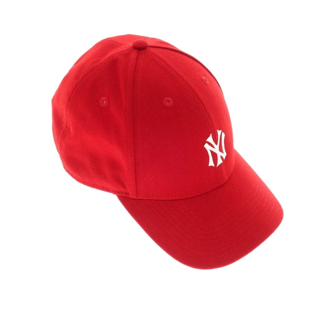 【中古】ニューエラ NEW ERA URBAN RESEARCH別注 ポリエステル 6パネル キャップ 帽子 レッド【RED】【S/S/A/W】【状態ランクA】【メンズ】