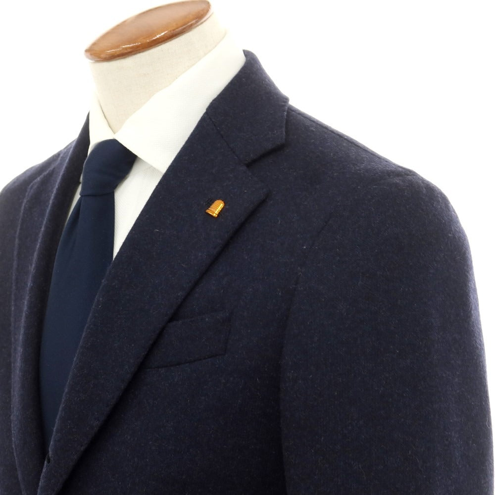 【中古】サルトリア ラトレ SARTORIA LATORRE カシミヤ 3つボタンスーツ ネイビー【サイズ46 Drop8/44 Drop8】【NVY】【A/W】【状態ランクA】【メンズ】