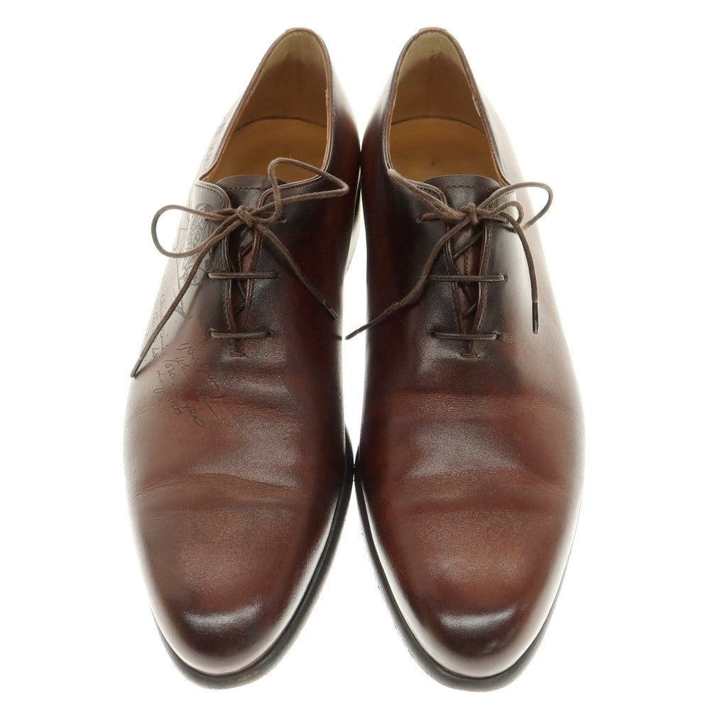 [Used] Berluti Calligraphy Alessandro Whole Cut Dress Shoes Brown [6 1/2] [Condition Rank B] [Men&
