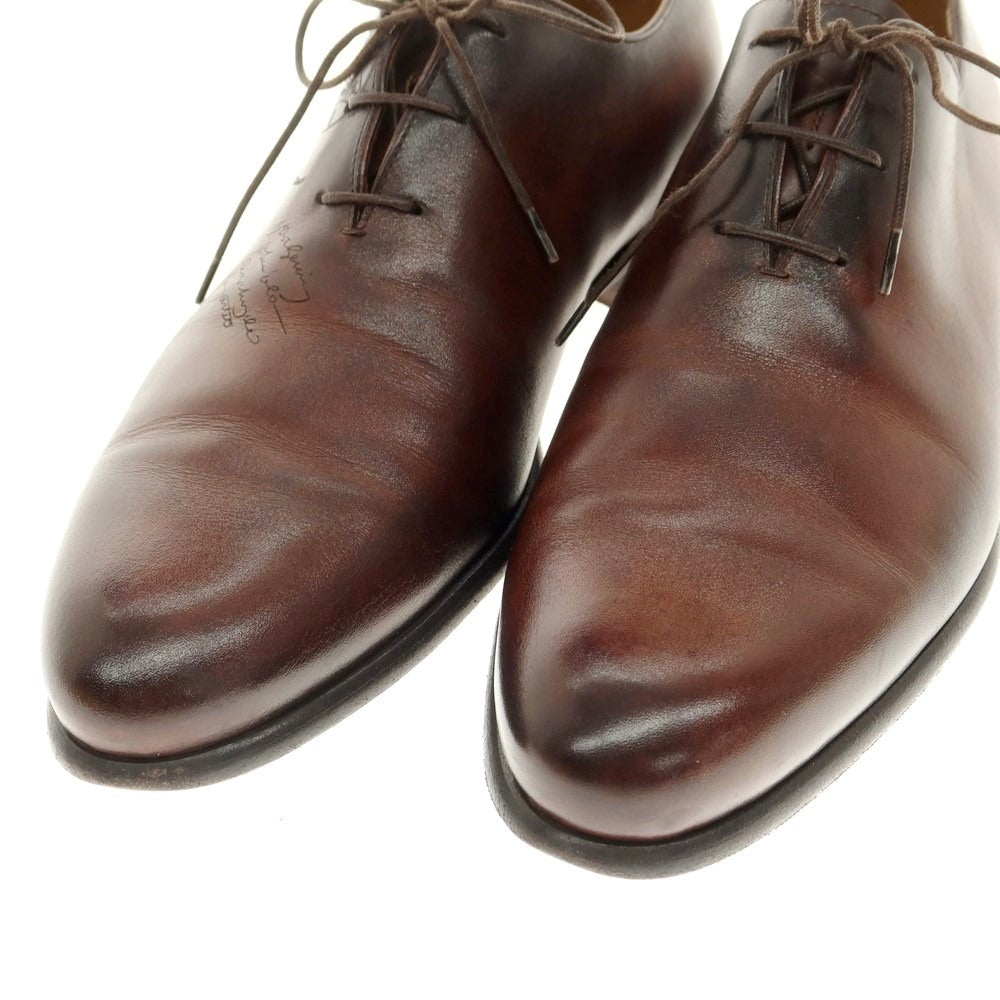 [Used] Berluti Calligraphy Alessandro Whole Cut Dress Shoes Brown [6 1/2] [Condition Rank B] [Men&