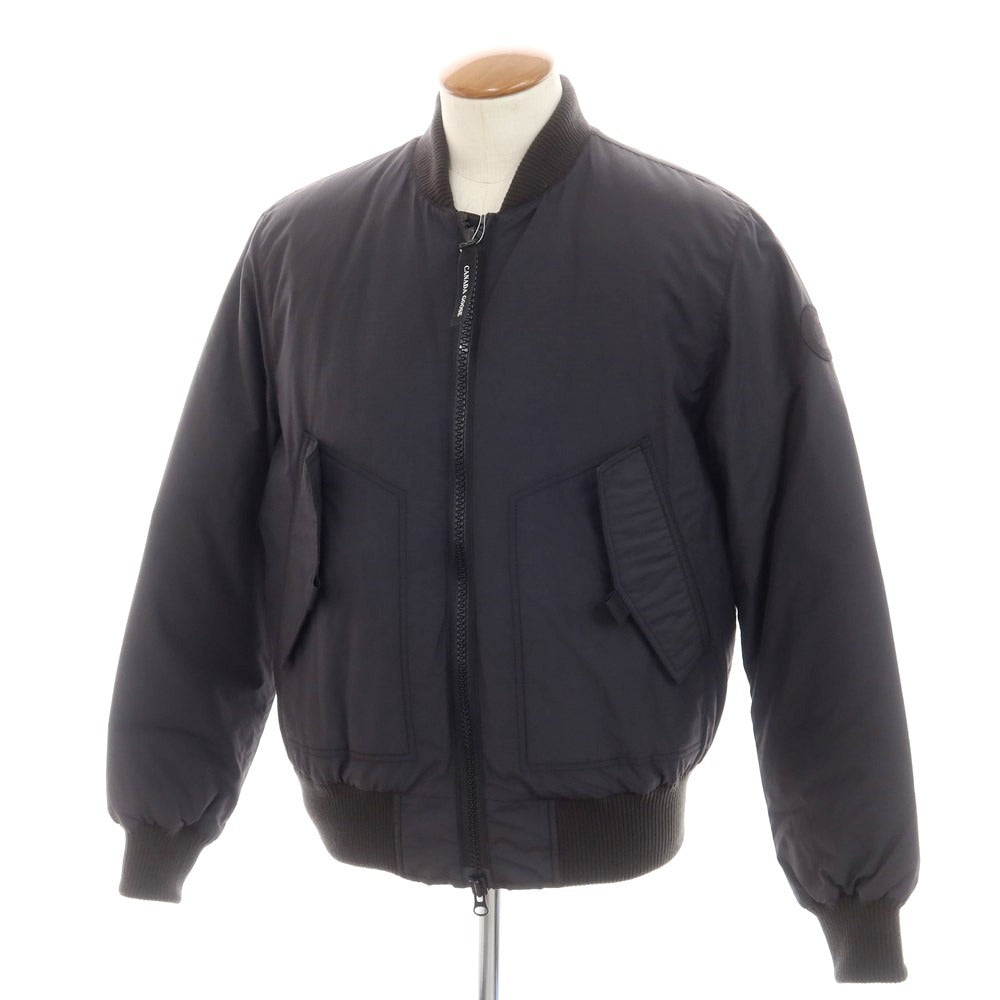 【中古】カナダグース CANADA GOOSE コットンナイロン ジップアップ ダウンジャケット ブラック【サイズM】【BLK】【A/W】【状態ランクB】【メンズ】