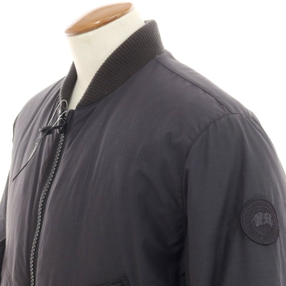 【中古】カナダグース CANADA GOOSE コットンナイロン ジップアップ ダウンジャケット ブラック【サイズM】【BLK】【A/W】【状態ランクB】【メンズ】