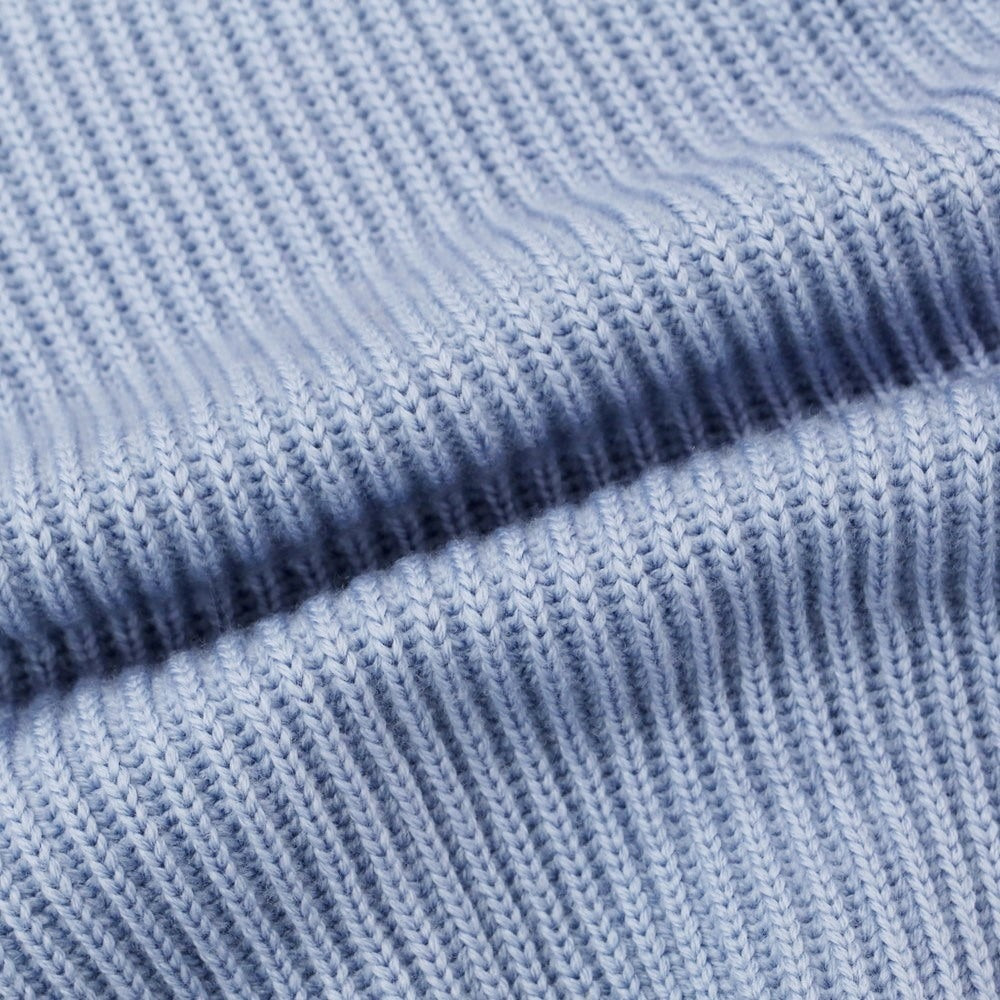 [Used] SHIPS Mid-gauge wool knit vest, light blue [L] [Condition rank B] [Men&