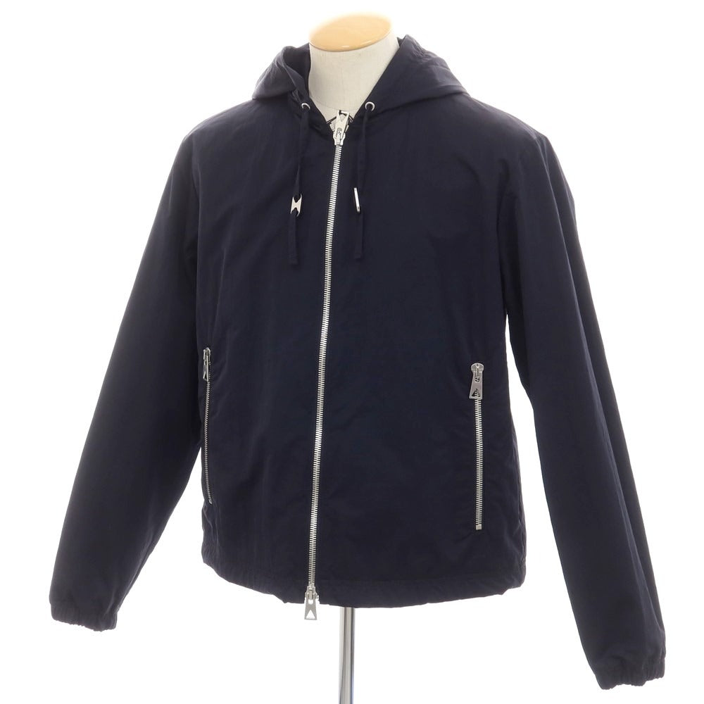 [Used] Bottega Veneta Nylon Hooded Shell Jacket Navy [Size S] [NVY] [S/S/A/W] [Condition Rank A] [Men&