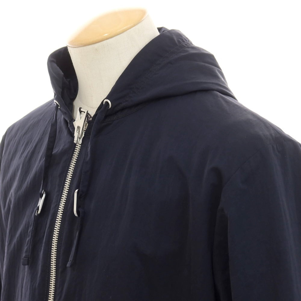 [Used] Bottega Veneta Nylon Hooded Shell Jacket Navy [Size S] [NVY] [S/S/A/W] [Condition Rank A] [Men&