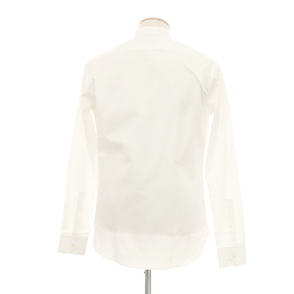 【中古】サンローランパリ SAINT LAURENT PARIS ブロード織りコットン ドレスシャツ ホワイト【 37 】【 状態ランクB 】【 メンズ 】 [EPD]