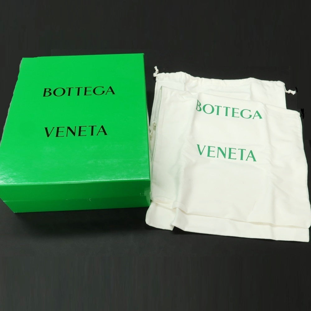 【中古】ボッテガヴェネタ BOTTEGAVENETA タイヤ チェルシー ブーツ ブラックxクリア【 41 】【 状態ランクA 】【 メンズ 】