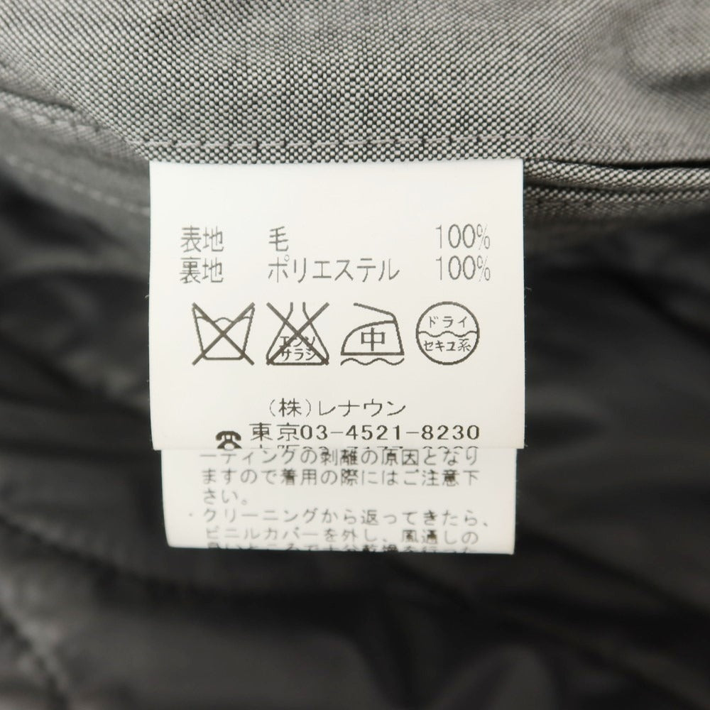 【中古】ダーバン D’URBAN GORE-TEX ウール ライナー付き ステンカラーコート グレー【 M 】【 状態ランクB 】【 メンズ 】