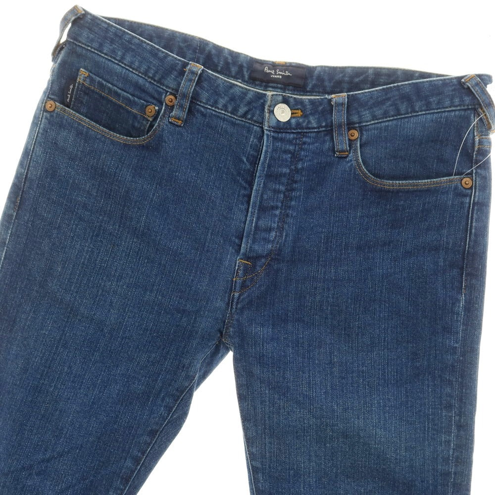 【中古】ポールスミスジーンズ Paul Smith JEANS ストレッチ ジーンズ デニムパンツ ネイビー【 S 】【 状態ランクB 】【 メンズ 】