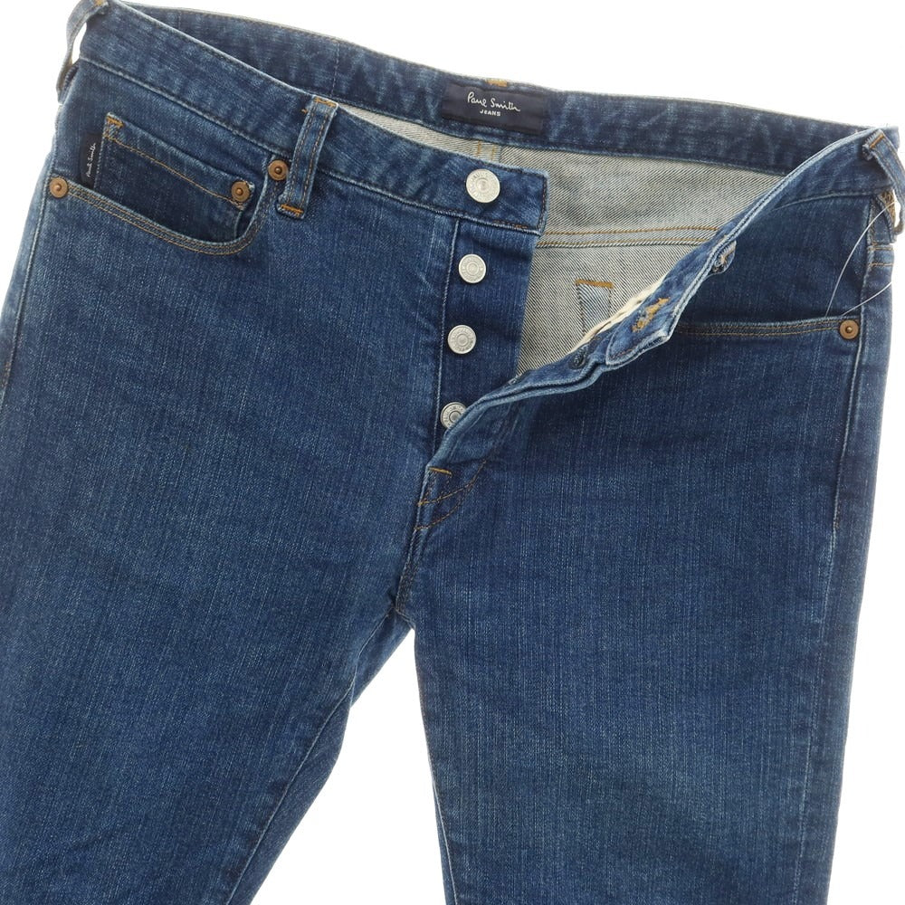 【中古】ポールスミスジーンズ Paul Smith JEANS ストレッチ ジーンズ デニムパンツ ネイビー【 S 】【 状態ランクB 】【 メンズ 】