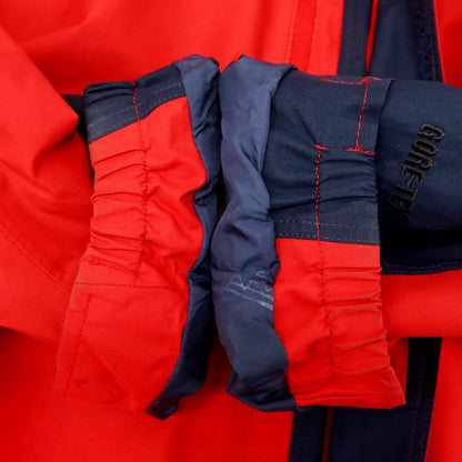 【中古】パタゴニア patagonia 2002年製 GORE-TEX ナイロン マウンテンパーカー レッドxネイビー【サイズL】【RED】【S/S/A/W】【状態ランクB】【メンズ】