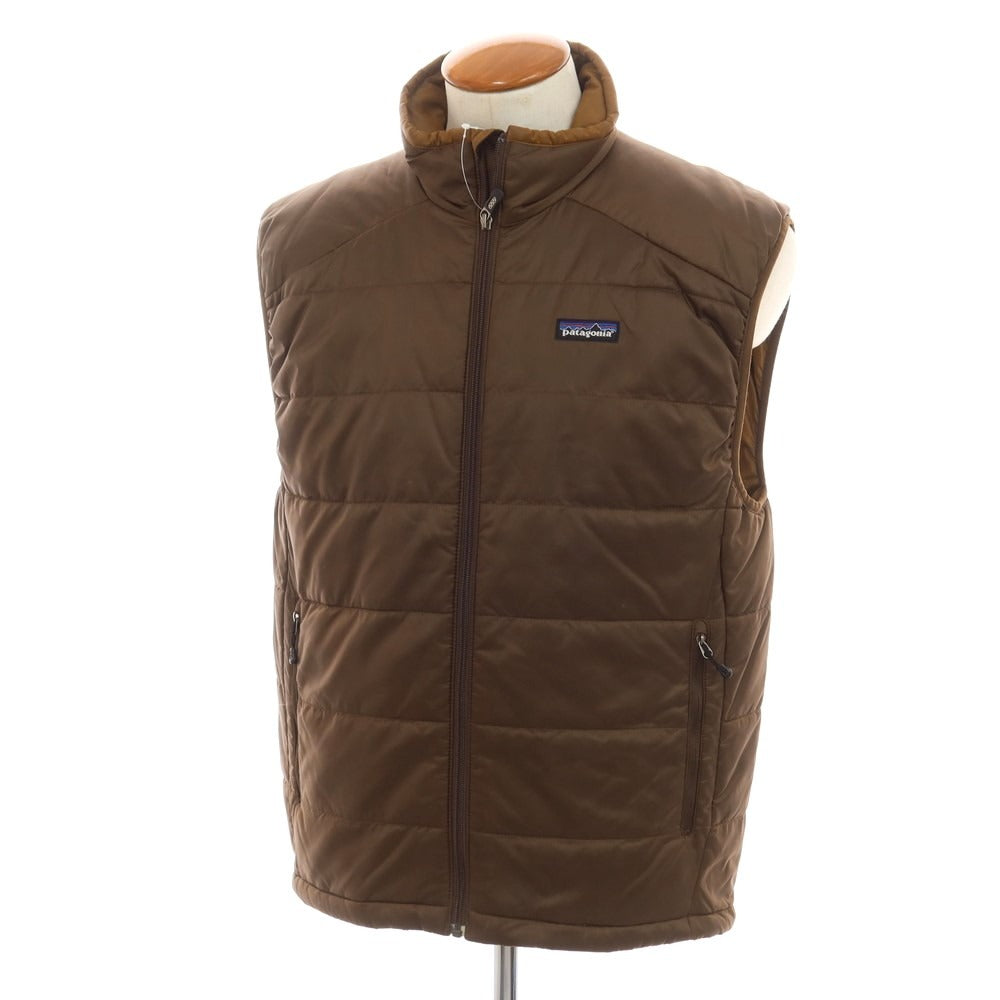 【中古】パタゴニア patagonia ポリエステル 中綿ベスト ブラウン【サイズM】【BRW】【A/W】【状態ランクC】【メンズ】