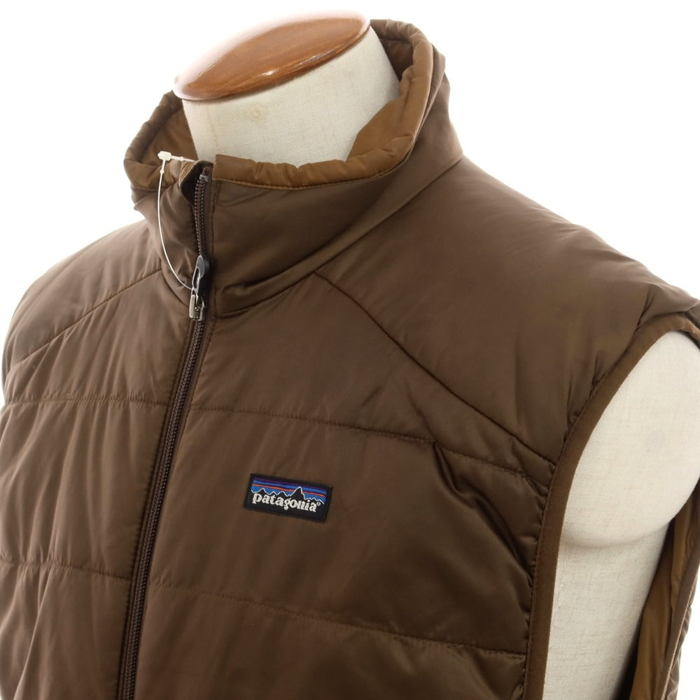 【中古】パタゴニア patagonia ポリエステル 中綿ベスト ブラウン【サイズM】【BRW】【A/W】【状態ランクC】【メンズ】