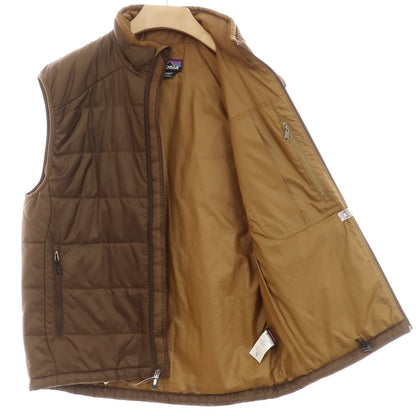 【中古】パタゴニア patagonia ポリエステル 中綿ベスト ブラウン【サイズM】【BRW】【A/W】【状態ランクC】【メンズ】