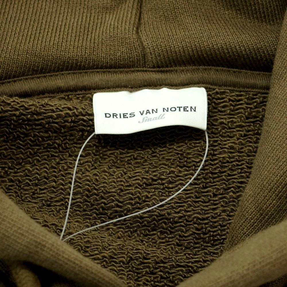 【中古】ドリスヴァンノッテン DRIES VAN NOTEN コットン オーバーサイズ パーカー オリーブ【サイズS】【 状態ランクB 】【 メンズ 】 [EPD]