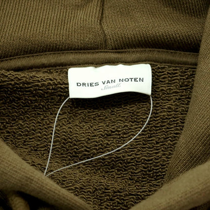 【中古】ドリスヴァンノッテン DRIES VAN NOTEN コットン オーバーサイズ パーカー オリーブ【サイズS】【 状態ランクB 】【 メンズ 】 [EPD]