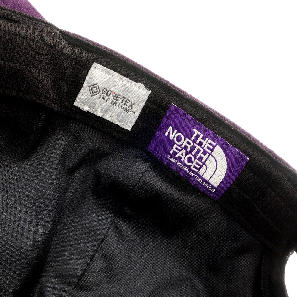 【中古】ザノースフェイスパープルレーベル THE NORTH FACE PURPLE LABEL GORE-TEX キャップ 帽子 パープル【PUP】【S/S/A/W】【状態ランクB】【メンズ】