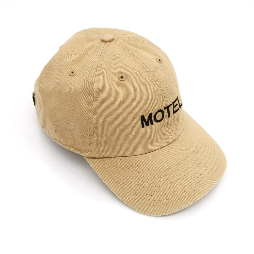 【中古】マイル Mile コットン 6パネル キャップ ベージュ【 状態ランクC 】【 メンズ 】[EPD]