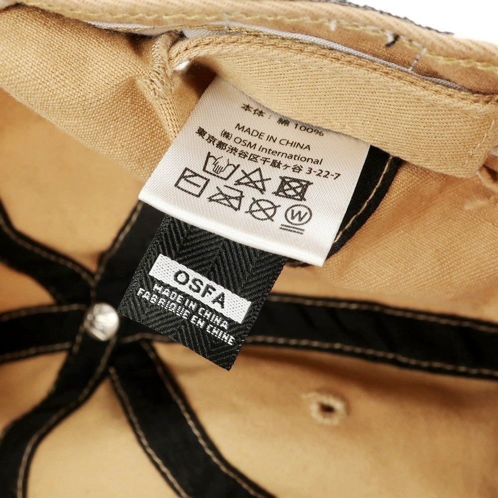 【中古】マイル Mile コットン 6パネル キャップ ベージュ【 状態ランクC 】【 メンズ 】[EPD]