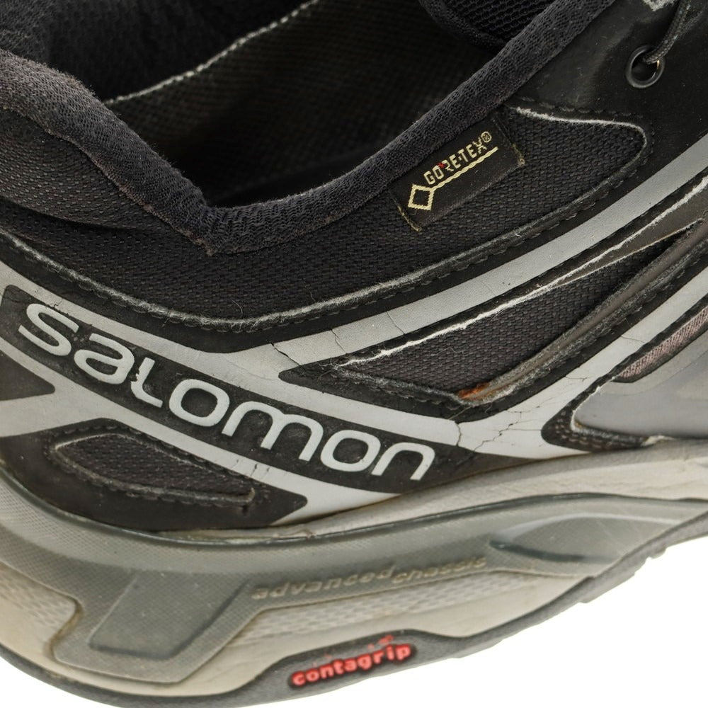 【中古】サロモン SALOMON X ULTRA 3 GTX ハイキングシューズ スニーカー ブラック【 27cm 】【 状態ランクC 】【 メンズ 】