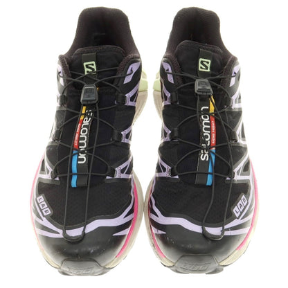 【中古】サロモン SALOMON XT-6 ADV スニーカー ブラックxピンク系【 26.5cm 】【 状態ランクC 】【 メンズ 】